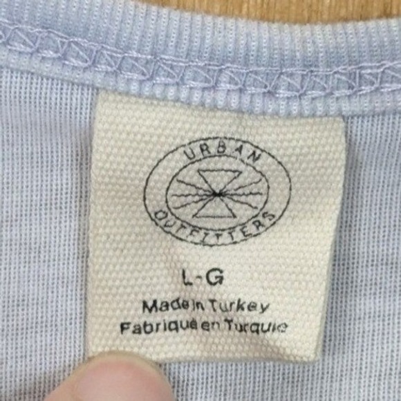 Urban Outfitters Crop Top Womens Large Cowboy Graphic Western Rodeo Y2K Festival - Picture 2 of 7